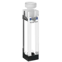 Cell for Magnetic Stirrer 119.004F-QS Quartz Glasss High Performance 10x4 mm Light Path